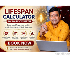 Get Lifespan Predictions Using Your Birth Details
