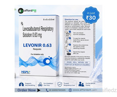 Levonir 0.63 Respules at Competitive Online Prices