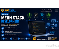 MERN Stack Training Course in Faridabad | OneTick CDC