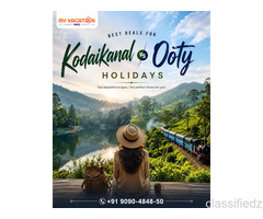 Best Deals for Kodaikanal vs Ooty Holidays – +91 9090-4848-50 