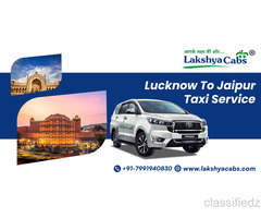 Lucknow To Jaipur Taxi Service