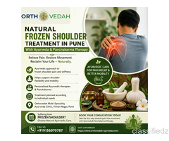 Natural Frozen Shoulder Treatment in Pune with Ayurveda & Panchakarma