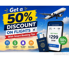 Get Better Flight Deals With 50% Discount Tips