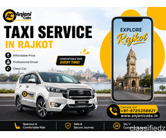 Taxi Service in Rajkot At Affordable price 