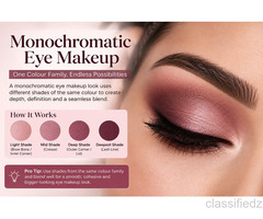 Monochromatic Eye Makeup