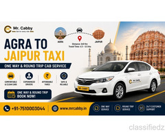 Agra to Jaipur Taxi - One Way & Round Trip Cab Service