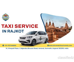 Affordable Taxi Service in Rajkot for Local & Outstation Trips