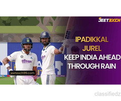 Jeetexch Cricket Update: Padikkal and Jurel Maintain India’s Momentum