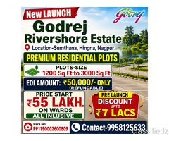Godrej Rivershore Estate Nagpur – Plot Booking