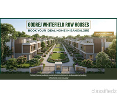 Godrej Whitefield Row Houses – Book Your Ideal Home in Bangalore