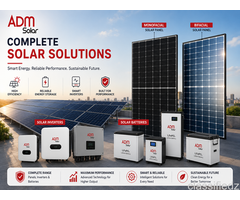 12 years Warranty ADM Solar panels for maximum performance