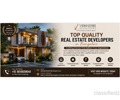 Hire the Best Real Estate Company Bangalore