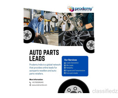 Struggling to find Auto parts leads for your business?
