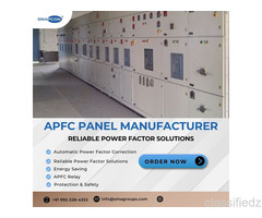APFC Panel Manufacturer | Reliable Power Factor Solutions