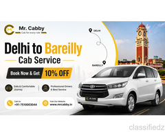 Delhi to Bareilly Cab Booking – Reliable Travel Option
