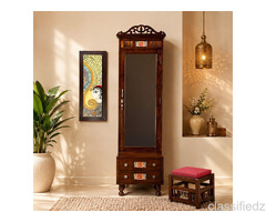 Handcrafted Wooden Dressing Table Online for Stylish Homes