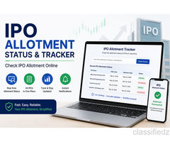 IPO Allotment Status & Tracker – Check IPO Allotment Online