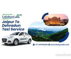Jaipur To Dehradun Taxi Service  