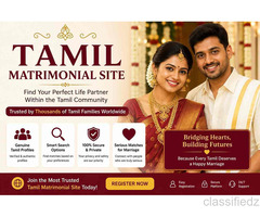 Looking for a Tamil Life Partner? Register Now on Tamil matrimonial site