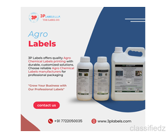 Agro Chemical Labels Printing – Reliable Labels for Agro Chemical Products.