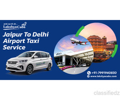 Jaipur To Delhi Airport Taxi 