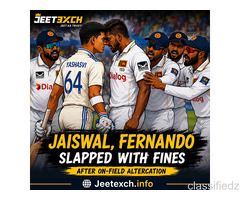 Heated Cricket Clash Ends With Jaiswal and Fernando Fines