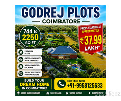 Godrej Coimbatore Plots – Premium Homes Surrounded by Nature