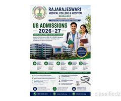 UG Medical Admissions 2026–27 Bangalore | RRMCH College