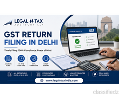 GST Return Filing Service in Delhi | Legal-N-Tax