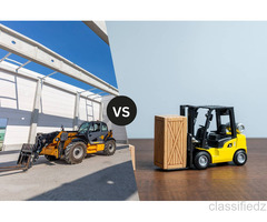 Variations Between a Telehandlers and a Forklift: What You Need to Know