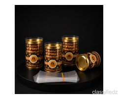 Clear Tin Jars with Shrink Sleeves That Give Small Food Businesses a More Premium Brand Presence