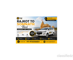 Easy Rajkot to Somnath Taxi Booking | Anjani Cabs
