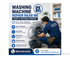 Washing Machine Repair Near Me – Quick & Reliable Service