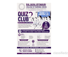 Quiz Club | RajaRajeswari College of Nursing, Bangalore
