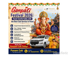Ganpati Festival 2026: Book the Best Cab Service for Konkan, Mumbai & Pune