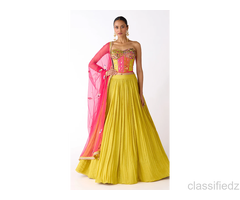 Shop Designer Corset Lehengas Online in the USA ✨