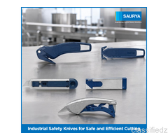 Industrial Safety Knives for Safer Cutting | Saurya Safety