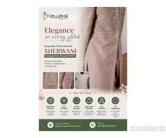 Latest Embroidery Sherwani Designed By Newlefskillls