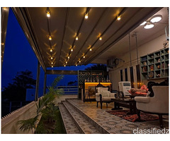 Retractable Glass Roof for Terraces, Patios & Luxury Spaces