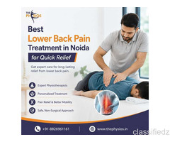 Best Lower Back Pain Treatment in Noida for Quick Relief