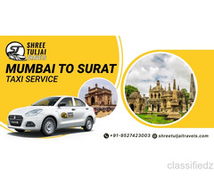 Mumbai to Surat Taxi | Best Cab Options for Family Travel