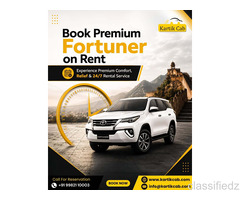 Fortuner Car Hire in Jaipur for Luxury Local and Outstation Travel