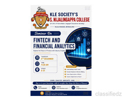 Seminar On Fintech And Financial Analytics - Top BBA Colleges in Bangalore