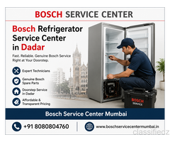 Bosch Refrigerator Service Center in Dadar | Call +91 8080804760
