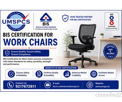 BIS Certification for Work Chairs