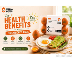 Top Health Benefits of D3 Enriched Eggs
