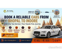 Bhopal to Indore Cab – Hassle-Free Journey