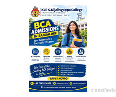 BCA Admissions in Bangalore | Best BCA Colleges | KLE SNC