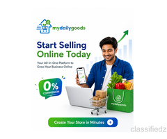 Your Products Deserve Their Own Online Store 0% COMMISSION 