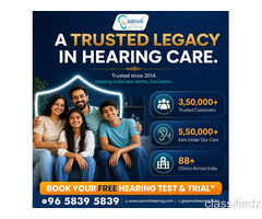 Aanvii Hearing is a Trusted Hearing Care Clinics in Coimbatore